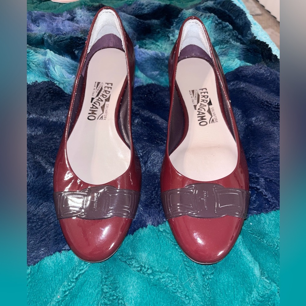 Salvatore Ferragamo Women's and Varina Ballet Flats Size 8 - Picture 3 of 4